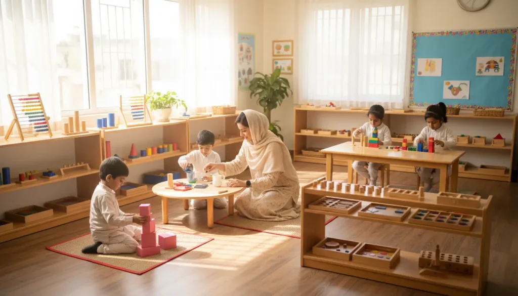 From Play to Learning: A Day in Our Montessori Classroom in Wah Cantt