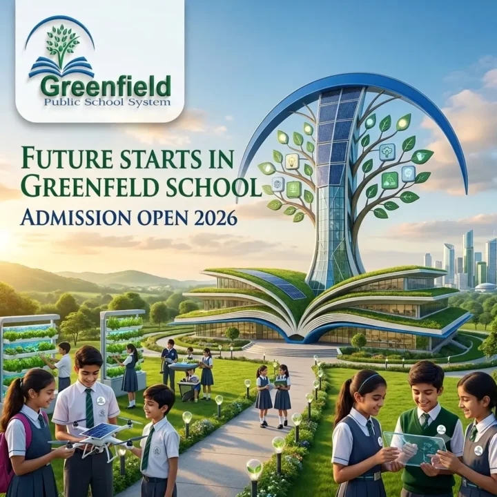 Future Starts In Greenfield School Admission Open 2026