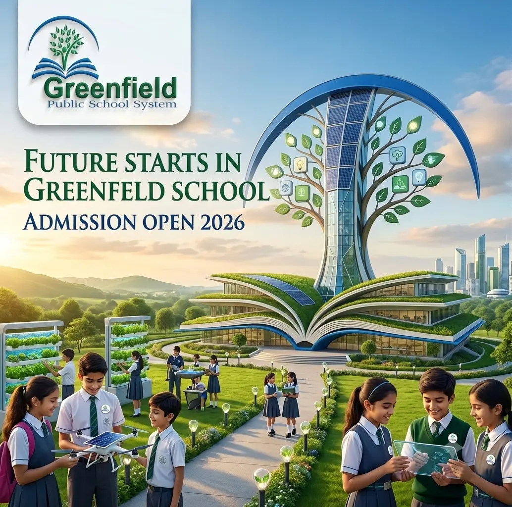 Future Starts In Greenfield School Admission Open 2026