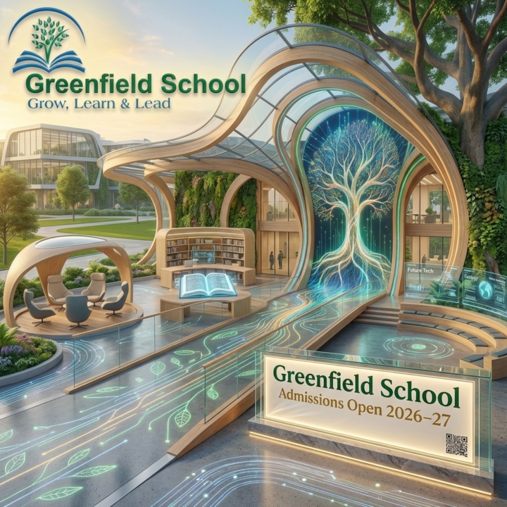 Grow, Learn & Lead – Greenfield School Admissions Open 2026–27